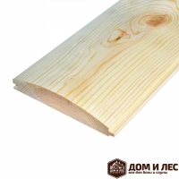 Блок - хаус сорт АВ, порода: хвоя 